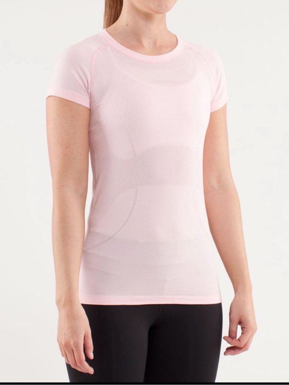 Lululemon Swiftly Tech Short Sleeve Shirt Pink Size 12